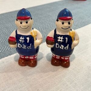 Salt and pepper shakers.